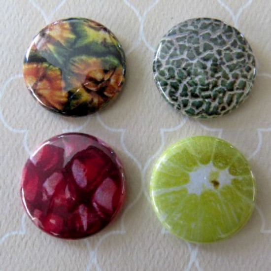 Badge texture- fruit-1